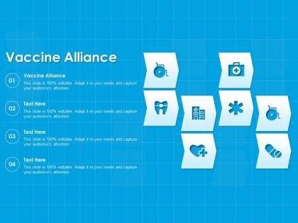 Vaccine alliance ppt powerpoint presentation layouts display