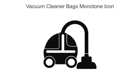Vacuum Cleaner Bags Monotone Icon In Powerpoint Pptx Png And Editable Eps Format