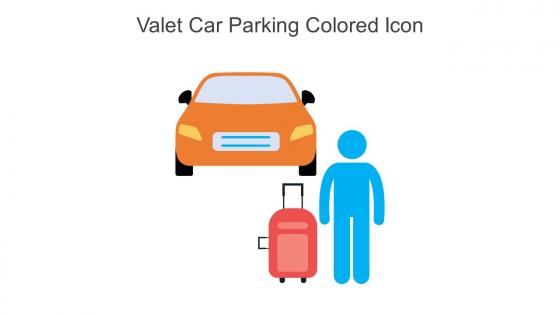 Valet Car Parking Colored Icon In Powerpoint Pptx Png And Editable Eps Format