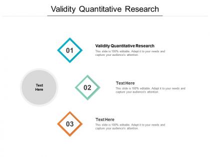 Validity quantitative research ppt powerpoint presentation infographics demonstration cpb
