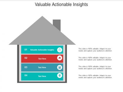 Valuable actionable insights ppt powerpoint presentation pictures master slide cpb