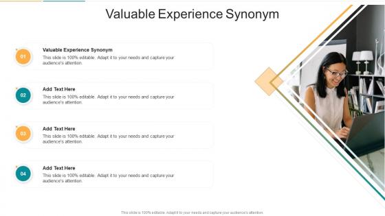 Valuable Experience Synonym In Powerpoint And Google Slides Cpb