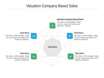 Valuation company based sales ppt powerpoint presentation slides ideas cpb