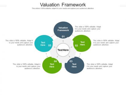 Valuation framework ppt powerpoint presentation ideas objects cpb