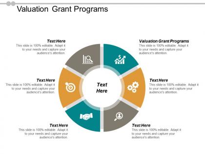 Valuation grant programs ppt powerpoint presentation icon vector cpb