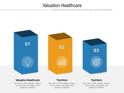 Valuation healthcare ppt powerpoint presentation infographics vector cpb