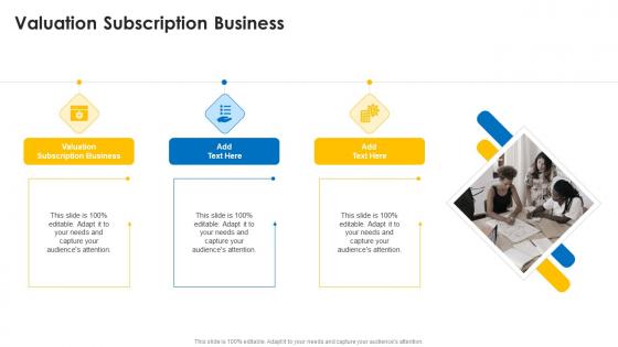 Valuation Subscription Business In Powerpoint And Google Slides Cpb