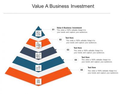 Value a business investment ppt powerpoint presentation file examples cpb