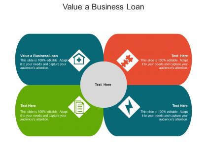 Value a business loan ppt powerpoint presentation styles slides cpb