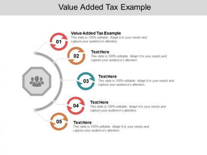 Value added tax example ppt powerpoint presentation infographics slideshow cpb