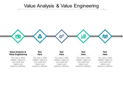 Value analysis and value engineering ppt powerpoint presentation layouts icons cpb
