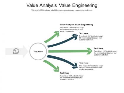 Value analysis value engineering ppt powerpoint presentation show slide download cpb