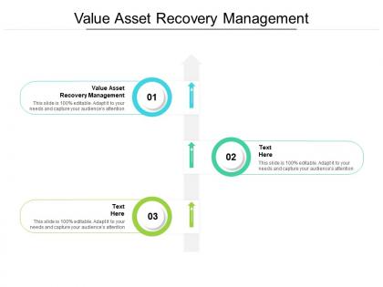 Value asset recovery management ppt powerpoint presentation infographic template layout ideas cpb