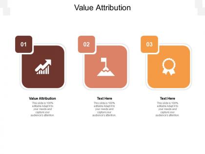 Value attribution ppt powerpoint presentation slides outfit cpb