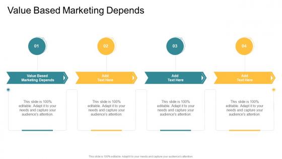 Value Based Marketing Depends In Powerpoint And Google Slides Cpb