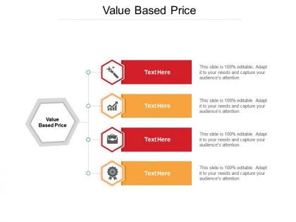 Value based price ppt powerpoint presentation file grid cpb