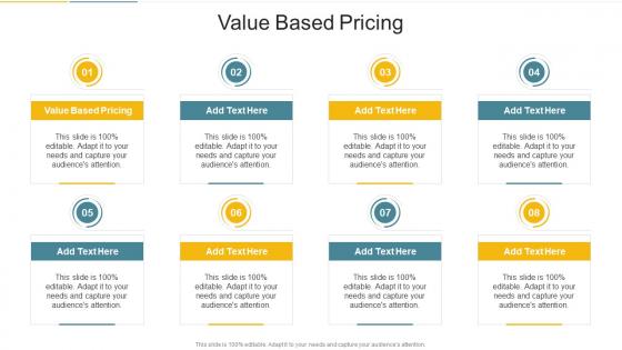 Value Based Pricing In Powerpoint And Google Slides Cpb