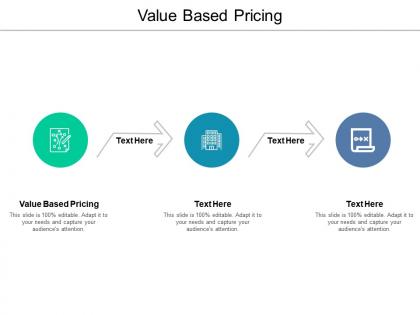 Value based pricing ppt powerpoint presentation summary guide cpb