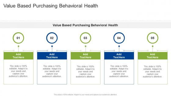 Value Based Purchasing Behavioral Health In Powerpoint And Google Slides Cpb
