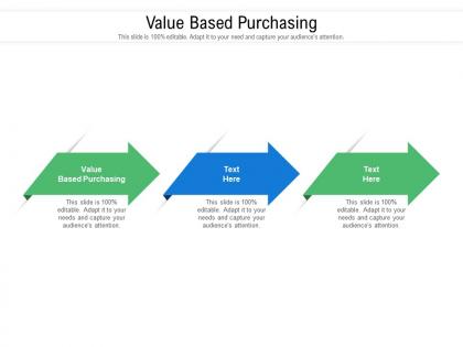 Value based purchasing ppt powerpoint presentation icon slide cpb