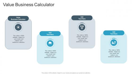 Value Business Calculator In Powerpoint And Google Slides Cpb