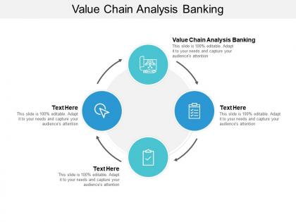 Value chain analysis banking ppt powerpoint presentation pictures guide cpb