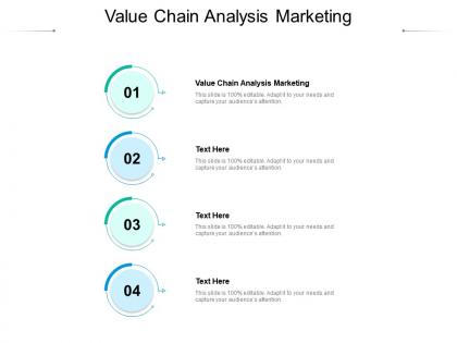 Value chain analysis marketing ppt powerpoint presentation model picture cpb