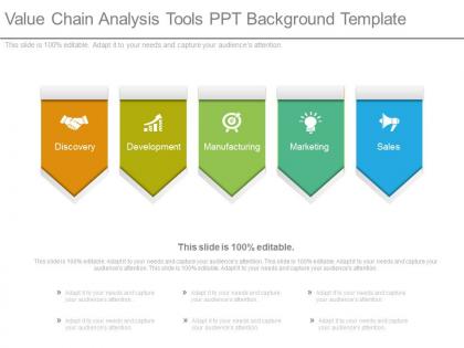 Value chain analysis tools ppt background template