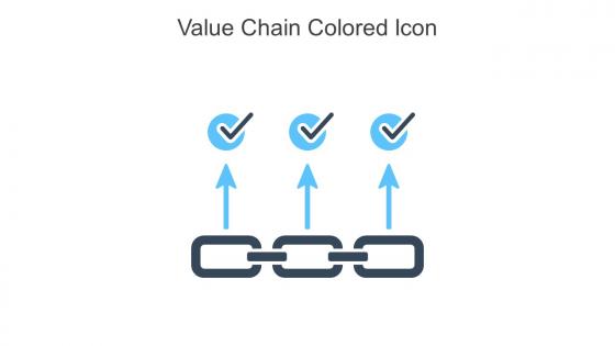 Value Chain Colored Icon In Powerpoint Pptx Png And Editable Eps Format