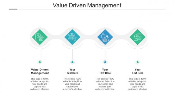 Value driven management ppt powerpoint presentation pictures graphics cpb