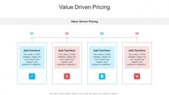 Value Driven Pricing In Powerpoint And Google Slides Cpb