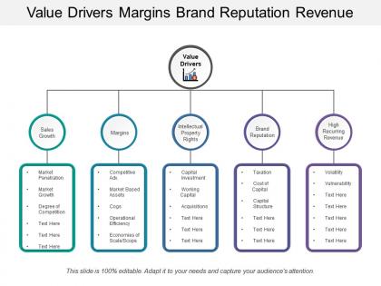 Value drivers margins brand reputation revenue