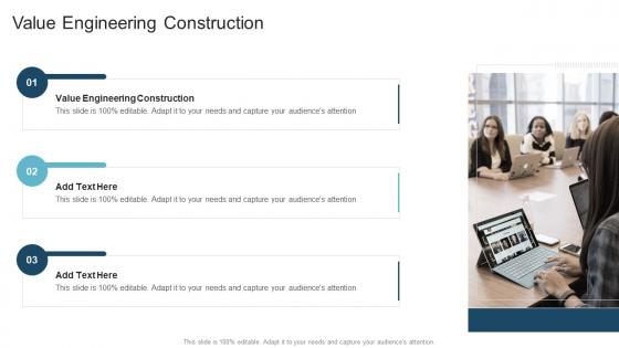 Value Engineering Construction In Powerpoint And Google Slides Cpb