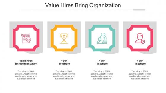 Value hires bring organization ppt powerpoint presentation outline layout ideas cpb