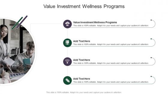 Value Investment Wellness Programs In Powerpoint And Google Slides Cpb