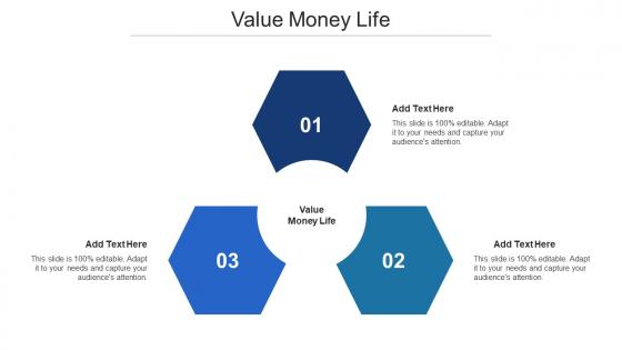 Value Money Life Ppt Powerpoint Presentation Show Background Images Cpb