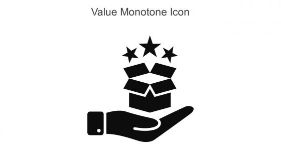 Value Monotone Icon In Powerpoint Pptx Png And Editable Eps Format