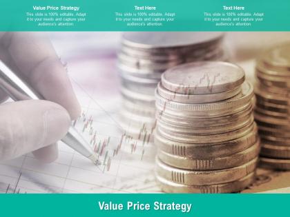 Value price strategy ppt powerpoint presentation model graphic tips cpb