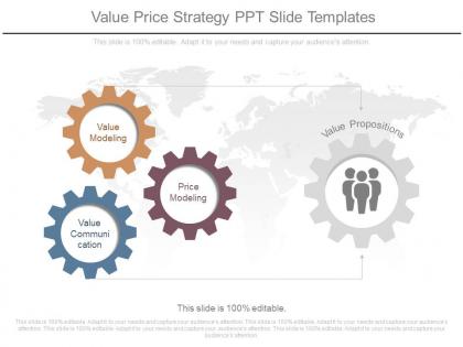 Value price strategy ppt slide templates