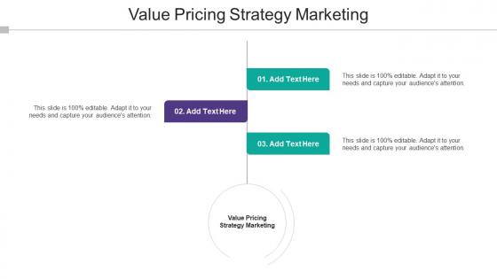 Value Pricing Strategy Marketing Ppt Powerpoint Presentation Infographics File Formats Cpb