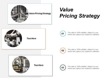 Value pricing strategy ppt powerpoint presentation styles layouts cpb
