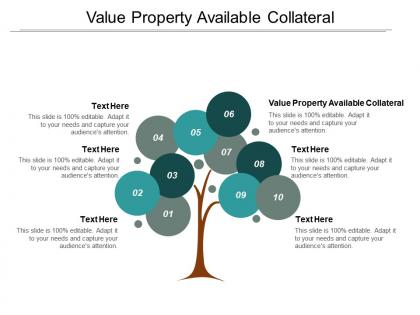Value property available collateral ppt powerpoint presentation icon graphic tips cpb