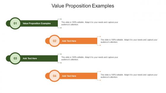 Value Proposition Examples In Powerpoint And Google Slides Cpb