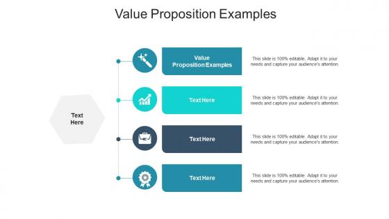 Value proposition examples ppt powerpoint presentation ideas background image cpb