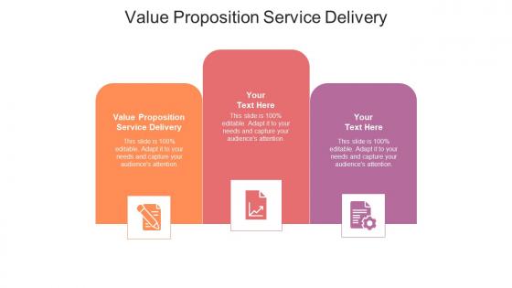 Value proposition service delivery ppt powerpoint presentation pictures guide cpb