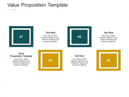 Value proposition template ppt powerpoint presentation pictures slides cpb