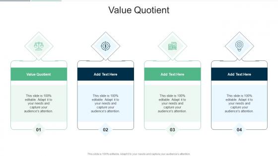 Value Quotient In Powerpoint And Google Slides Cpb