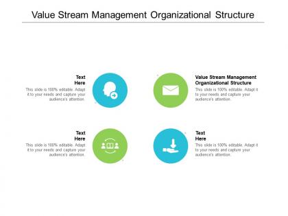Value stream management organizational structure ppt powerpoint presentation layouts templates cpb