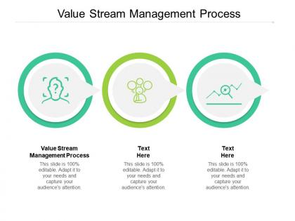 Value stream management process ppt powerpoint presentation portfolio files cpb