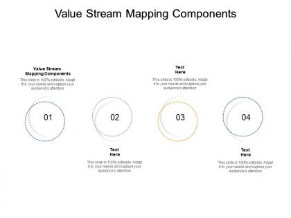 Value stream mapping components ppt powerpoint presentation professional infographics cpb